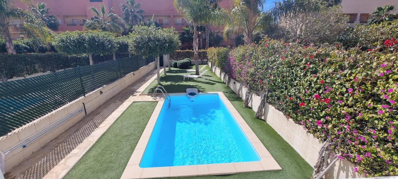 Homes Of Spain, Apartamentos Paraiso Vera Playa, Ed Nuku Hiva, Bajo W Con Jardin Y Piscina Privada A Pie De Playa, Wifi Playas de Vera Екстер'єр фото