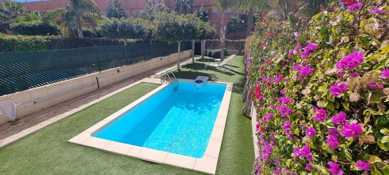 Homes Of Spain, Apartamentos Paraiso Vera Playa, Ed Nuku Hiva, Bajo W Con Jardin Y Piscina Privada A Pie De Playa, Wifi Playas de Vera Екстер'єр фото